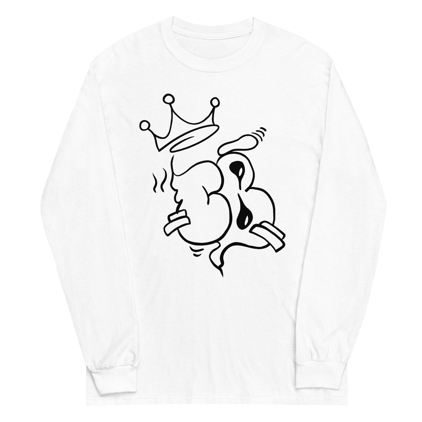 Crown Long-Sleeved T-Shirt