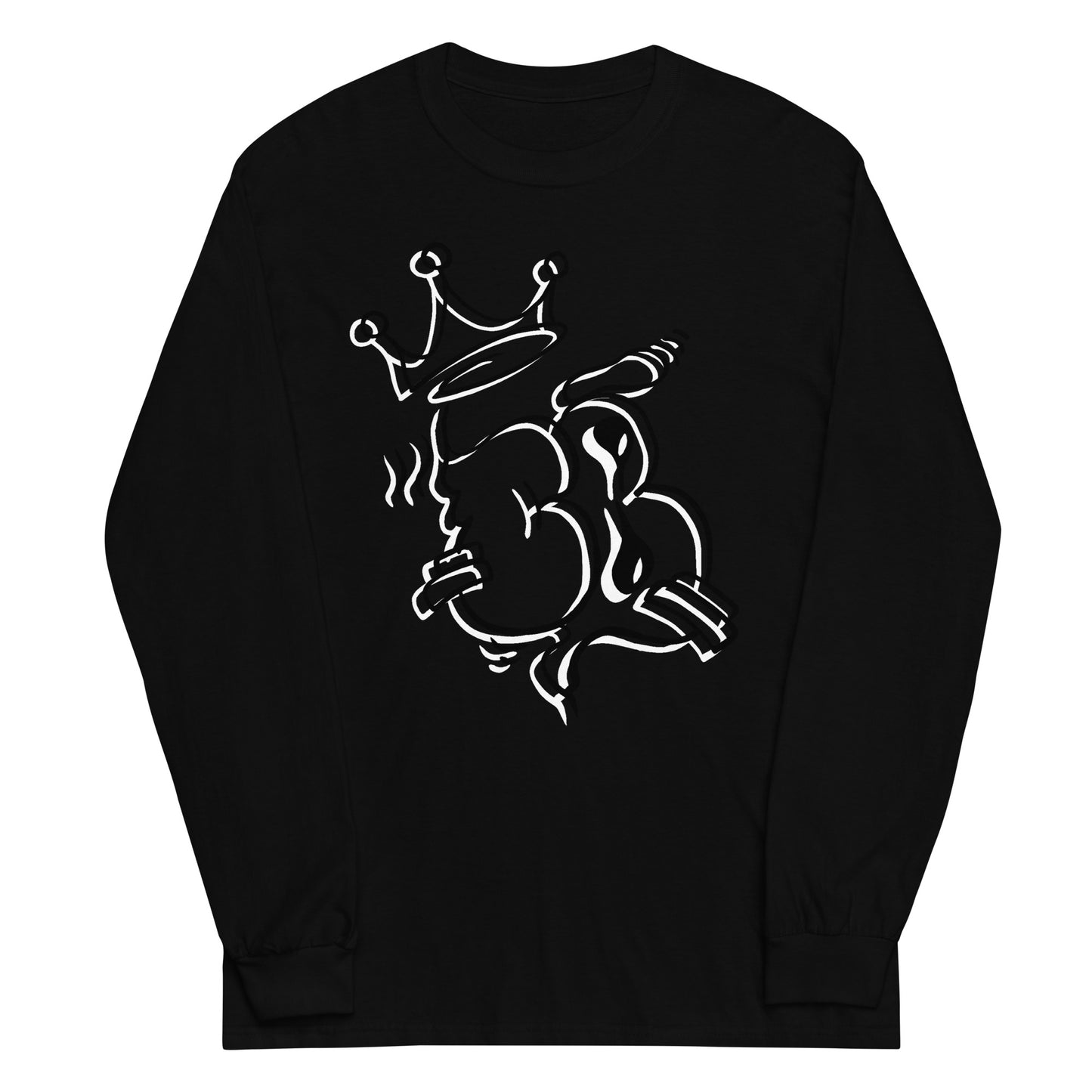 Crown Long-Sleeved T-Shirt