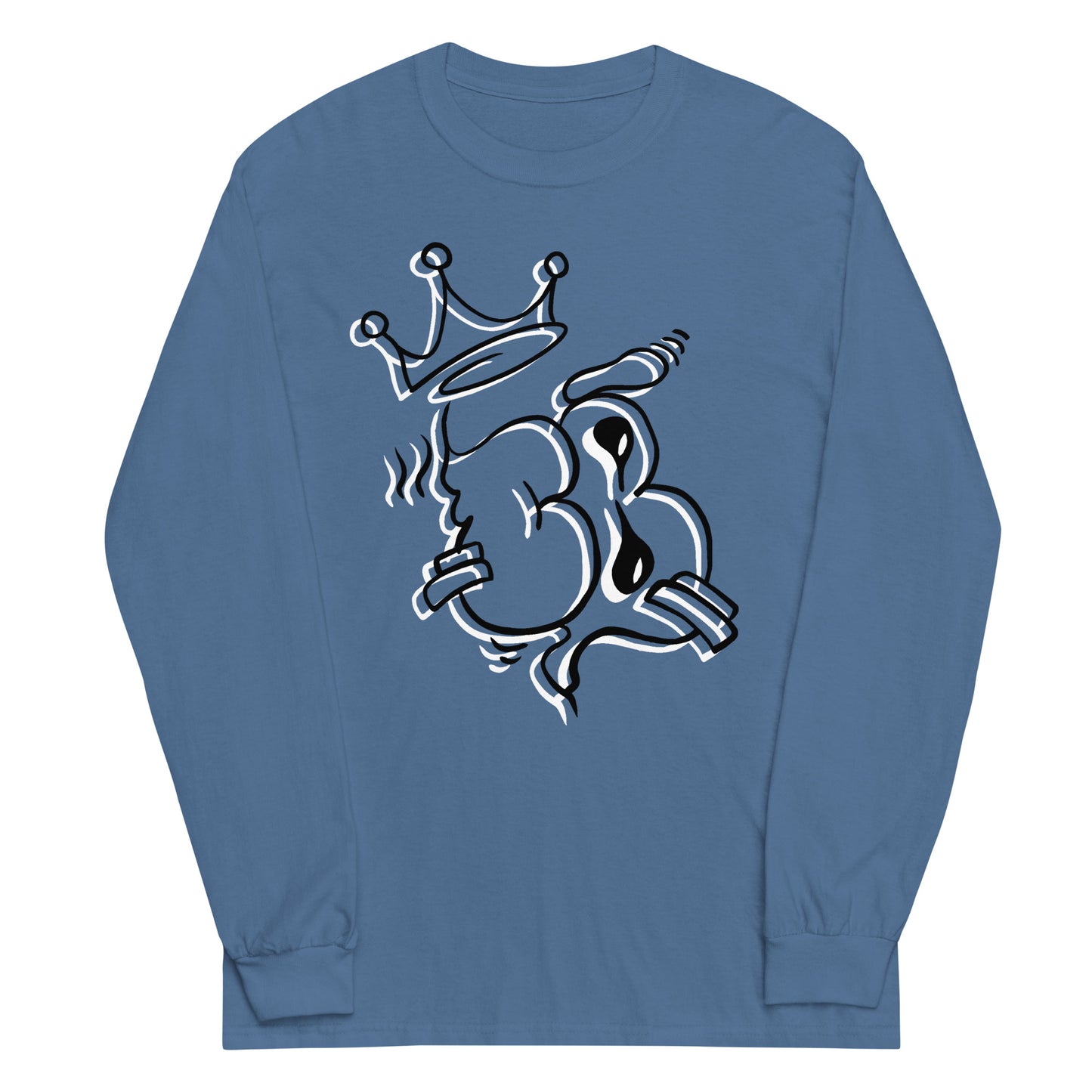 Crown Long-Sleeved T-Shirt