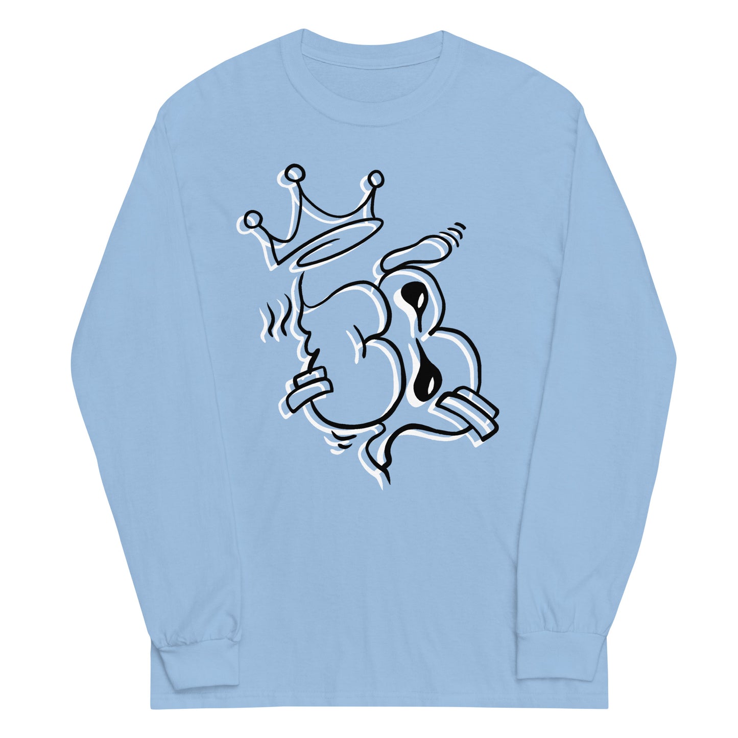 Crown Long-Sleeved T-Shirt