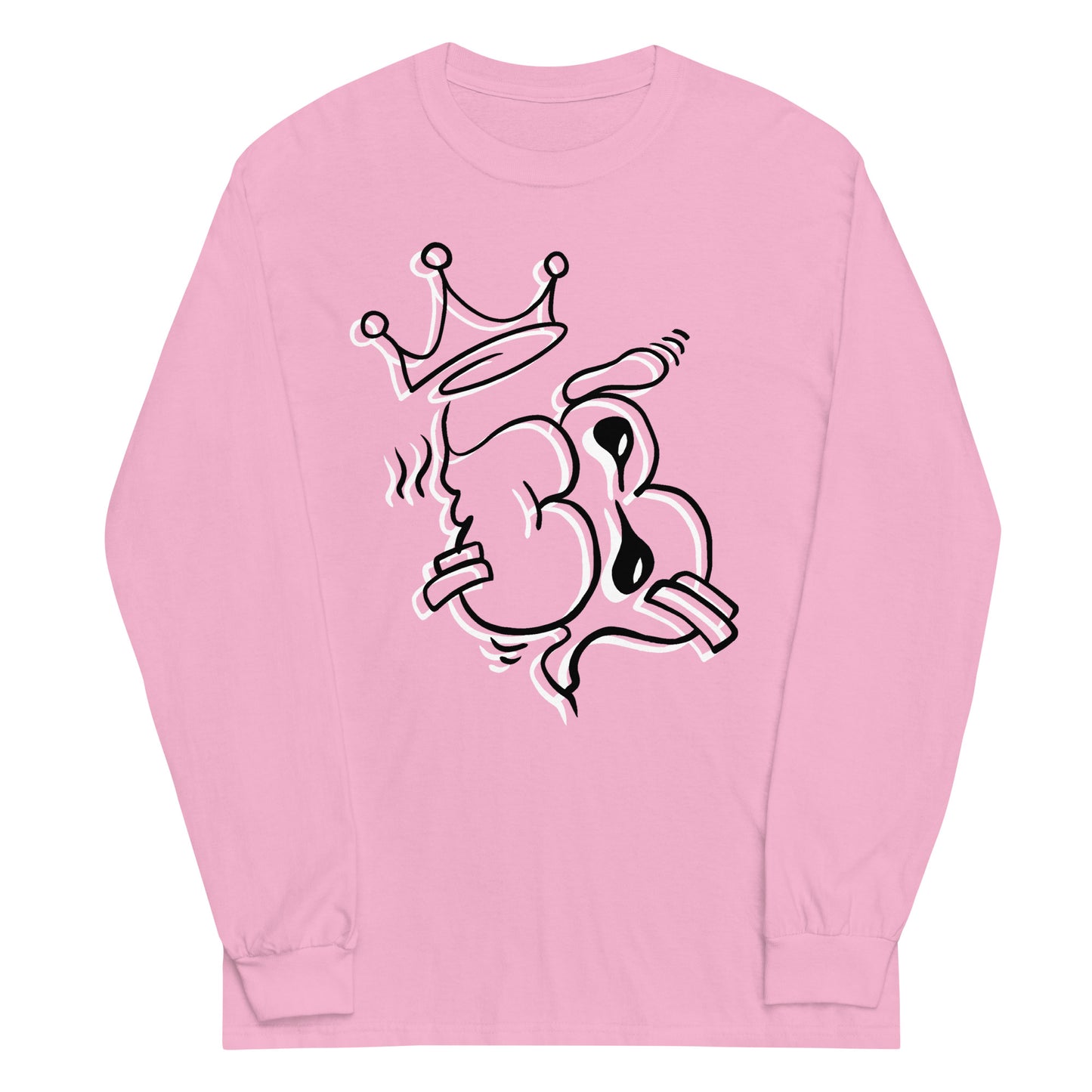 Crown Long-Sleeved T-Shirt