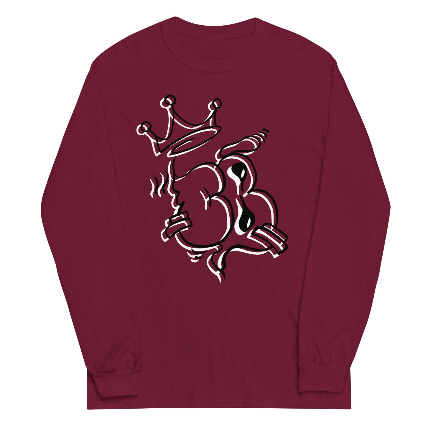 Crown Long-Sleeved T-Shirt