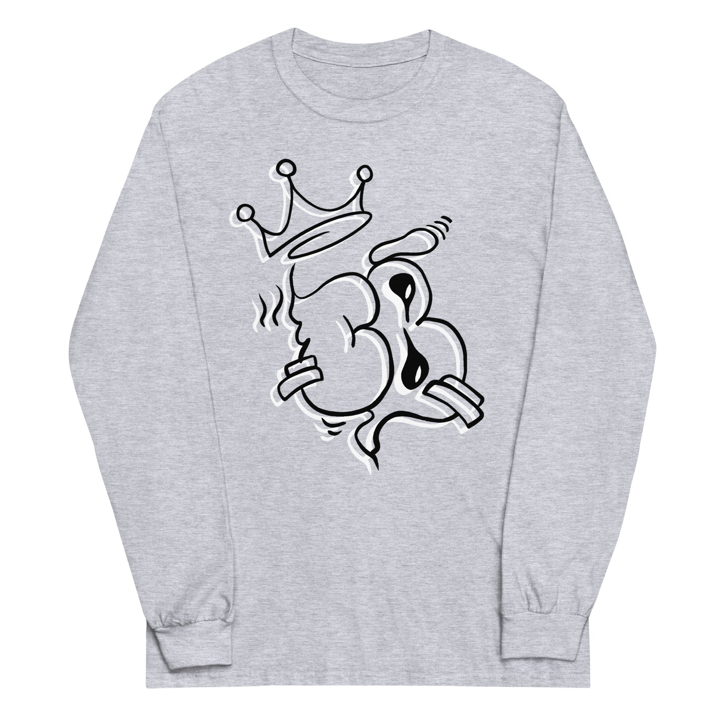Crown Long-Sleeved T-Shirt
